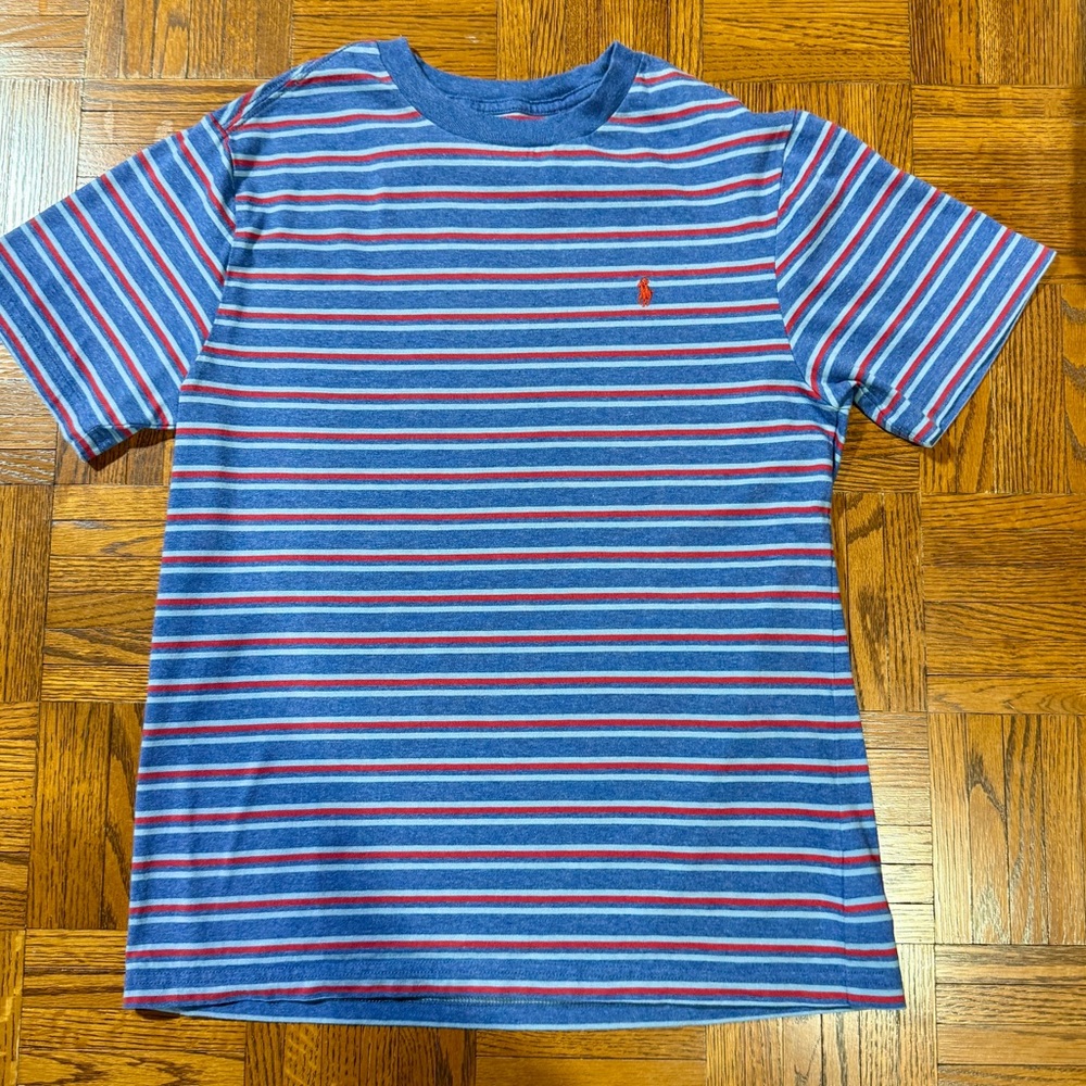 Polo by Ralph Lauren Kids Blue Striped T-Shirt